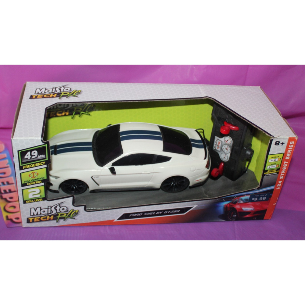 Maisto Tech R/C Ford Shelby Mustang GT350 1:24 Street Series 2020 Toy Vehicle